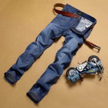 品牌男士牛仔裤 正品授权韩版直筒牛仔长裤一件代发