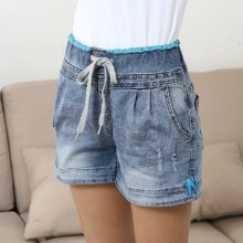 女装批发  红玲珑  牛仔裤  休闲裤  拉链  短裤 160