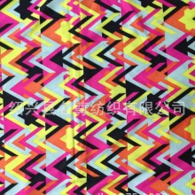 [工厂直销] 100D双斜弹力布印花 女装 小脚裤 铅笔裤面