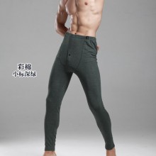 厂家直销秋季新款男士秋裤纯棉秋裤 男士莫代尔打底裤