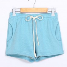 品质货源 工厂直销 2017夏欧美 休闲运动短裤 女居家健身