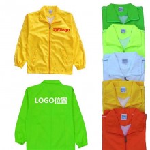 2015时尚高档复合 广告风衣 定制DIY  志愿者宣传活动