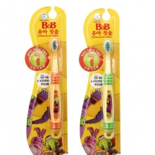韩国保宁B&B 幼儿软毛儿童牙刷 2-4岁 1阶段 原装进口