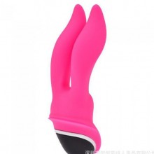 7频大耳兔震动器 硅胶G点情趣震动棒 女用AV调情器成人