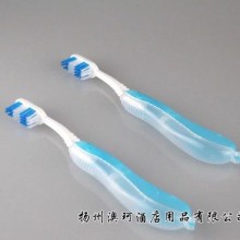 折叠海马牙刷 高端宾馆酒店会所非一次性用旅行套装用品 厂家批