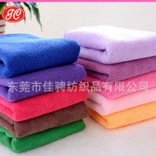 佳骋专业生产批发超细纤维七彩色毛巾 理发店专用毛巾
