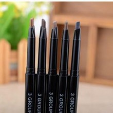 3GS自然双头旋转眉笔 防水不晕染持久不脱妆棕色自动眉笔 带