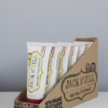 JNJ有机可吞咽婴幼儿牙膏（草莓口味）