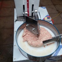 翰睿DSH-50肉馅机  高端 大气 替代人工  适合包子店 也是包子店 饺子馆 饭店 酒店 水饺店 理想的配套设备