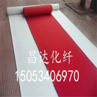 大红展览地毯 酒店婚庆防滑展览地毯 优质簇绒平面地毯定制