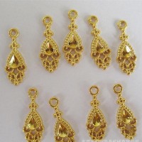 内衣文胸配件辅料  锌合金内衣吊坠 文胸吊坠配件