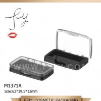 1色入方形眼影盒 大容量塑料眼影膏盒 M1371A