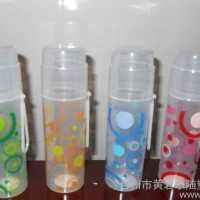 供应乐随多功能食品级精美透明牙刷筒塑料杯