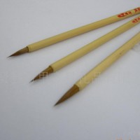 万里制笔勾线笔/描笔/点眉笔/金勾笔/红圭笔/万里狼笔/依纹毛笔