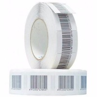 防盗软标签  超市防盗软标签母婴化妆品洗发水嘉能标签磁贴条码不干胶射频贴纸