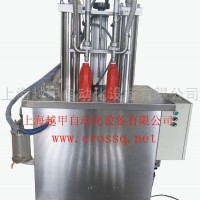 供应越甲双头立式化妆品灌装机，双头立式防冻液灌装机