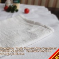 直销餐馆提花口布酒店餐巾 涤棉提花杯布 现货席巾