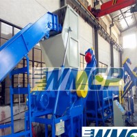 为明PE硬料破碎清洗生产线 洗发水瓶破碎清洗处里生产线 HDPE