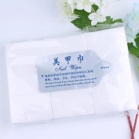 美甲专用洗甲棉洗甲巾卸甲巾进口 不起毛QQ甲油胶光疗胶卸甲