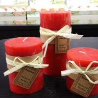 圣诞红香熏蜡烛 特价无烟 绿色环保 酒店 会馆 健身房美容院