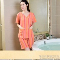 运城全国货到付款桑拿服纯棉浴衣按摩服一次性浴服汗蒸服足疗衣服3元