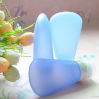 洗漱日用化妆品护肤收纳盒面霜瓶收纳罐居家创意硅胶分装瓶