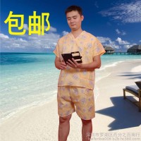 哈密桑拿浴衣纯棉纳米汗蒸服