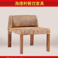 竹藤椅子 欧式椅子定制 休息凳 酒店/珠宝店连锁家具