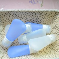 硅胶旅行分装瓶/化妆拼发水空瓶/沐浴露挤压便携小瓶软壳瓶