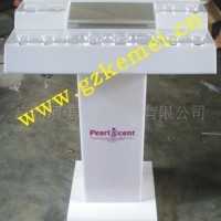 展柜，安迪板陈列架，美甲桌，可拆装双柜，单柜美甲工作台