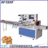 全自动大型枕式包装机 月饼米通雪饼自动枕式包装机 广州厂家 厂家直销 自动枕式包装机 压缩面膜枕式包装机