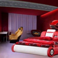 红床壹陆捌情趣电动床酒店客房床