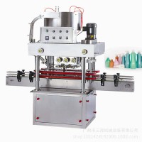 直销 全自动高速搓盖机 自动下盖锁盖机 洗发水沐浴露旋盖机