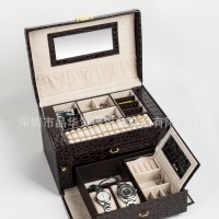 首饰盒公主 实用化妆盒项饰珠宝盒 饰品收纳盒 婚庆生日礼物