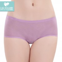 一片式性感魅惑女士内裤 提花无痕美体内裤三角裤 内裤