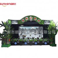 顺宏大型成人射击打枪游戏机游乐设备 狩猎者联盟实感模拟可定制