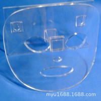 亚克力面膜展示架，有机玻璃脸谱展示架