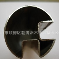 304不锈钢砂光槽管 不锈钢砂光扶手管报价