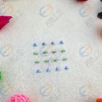 厂家定制新款指甲钻贴 甲油贴 3d宝石指甲贴