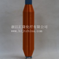 供应20D/1F有光圆孔袜子窗纱用有色涤纶单丝蓝色系