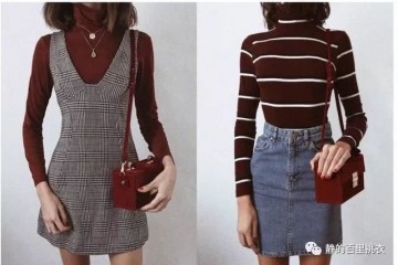 冬季高领毛衣百搭不过期内搭外穿都OK怎样穿都时尚